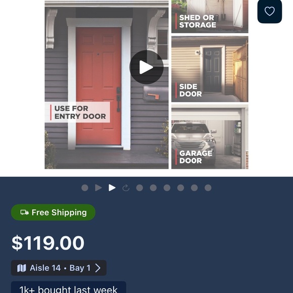 Kwikset SmartCode 270 Electronic Lock - Black - Picture 4 of 8